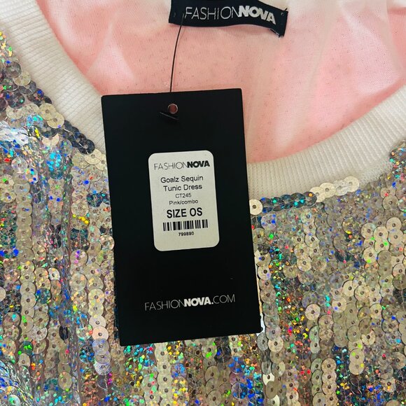 Goalz Sequin Tunic Dress - Picture 4 of 4